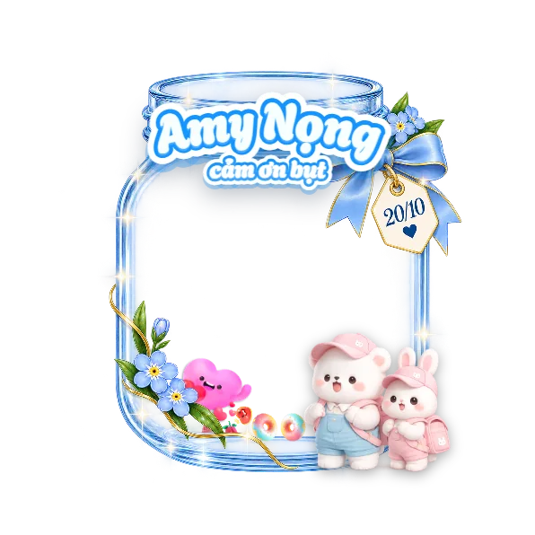 Hũ quà 20/10 “Amy Nọng — cảm ơn bụt” đang nhận quà trên live
